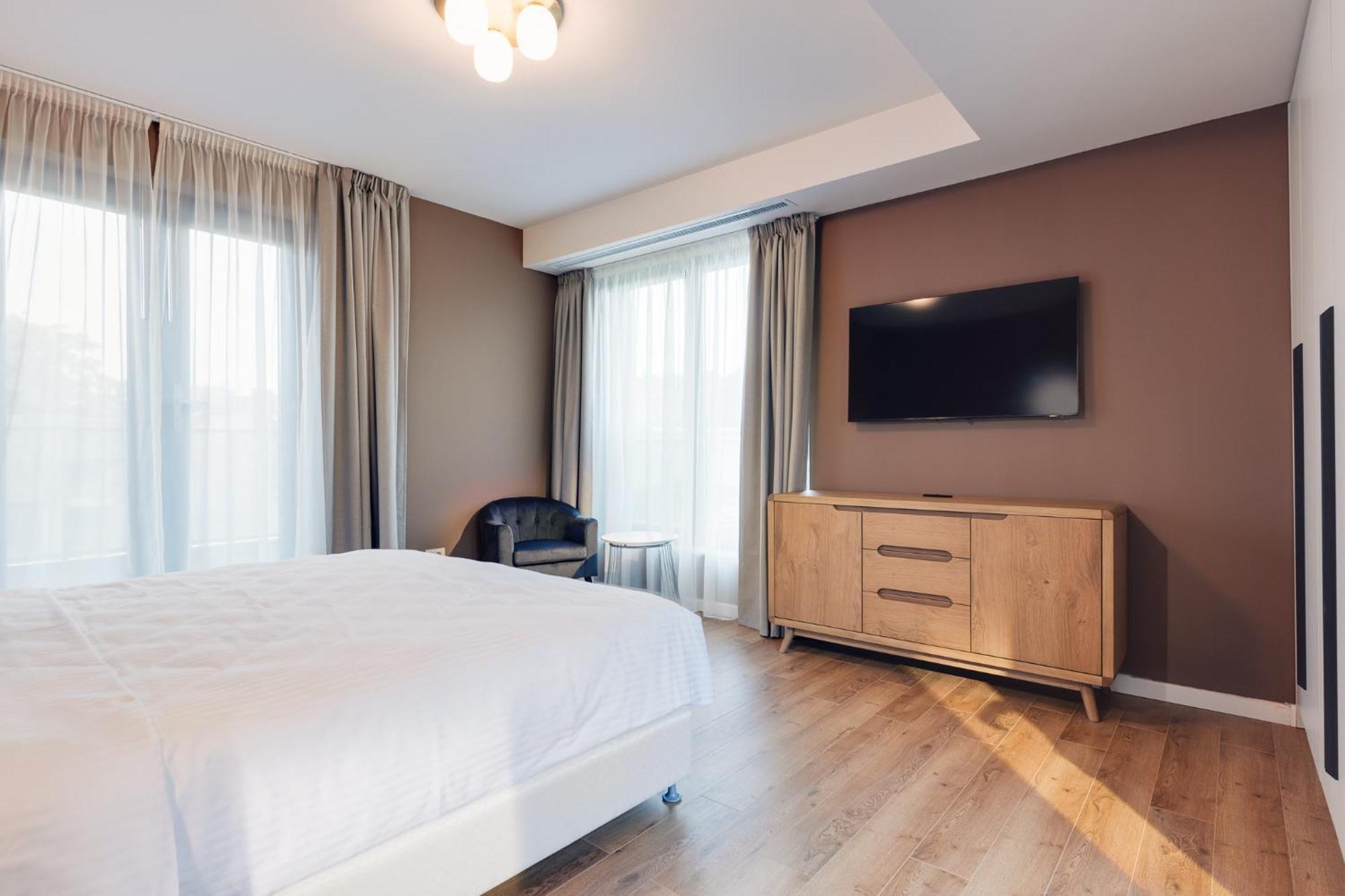 Syndicate Lodging Aparthotel Kolozsvár Szoba fotó